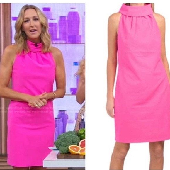 Sail to Sable Dresses & Skirts - Sail To Sable Hydra Dress Hot Pink Cowl Sleeveless sz: XL